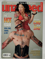 Unzipped 2009 Ricky Sinz, Patrick Bateman, Robbie Angel 74pgs FemDom Gay Pinup Magazine M28487