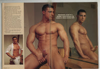 Unzipped 2007 Vinnie D'Angelo, Dean Campbell 74pgs Leather Gay Pinup Magazine M28495