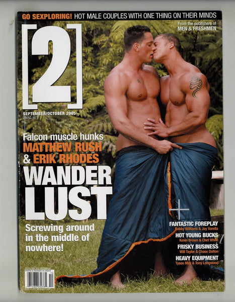 Hot Male Couples 2007 Falcon, Matthew Rush, Erik Rhodes 90pgs Specialty Publications Gay Magazine M28494