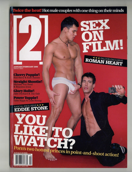 Hot Male Couples 2006 Falcon, Roman Hart, Eddie Stone 98pgs Specialty Publications Gay Magazine M28501