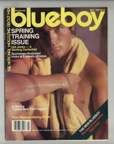Blueboy 1980 Jocks Sweaty Athletes Beefcake Physique Colt 96pgs Gay Magazine M28527