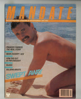 Mandate 1983 Mickey Hart, Justin Cade, Naakkve, Romeo, Falcon 98pgs Vintage Gay Magazine M28541