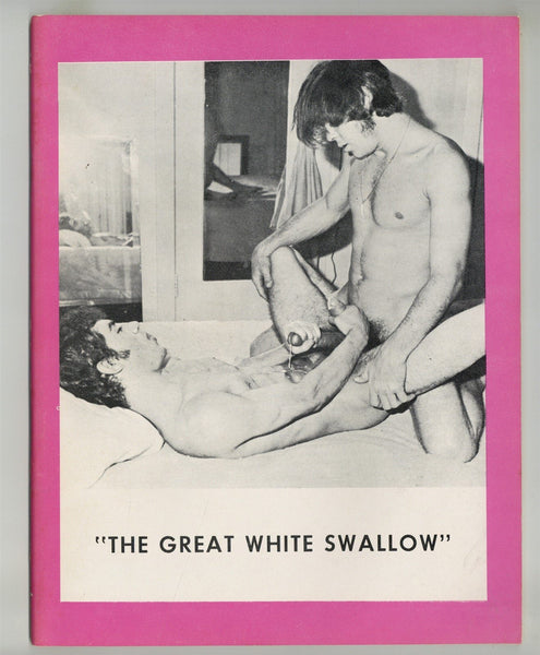 The Great White Swallow 1968 Underground LGBT Erotic Pulp Pictorial 40pg Gay Art, Vintage Homoerotic Magazine M28550
