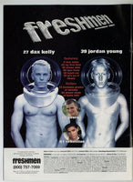 Freshmen 1997 Dax Kelly, Jordan Young 90pgs Sci-Fi Gay Beefcake Pinup Magazine M28571