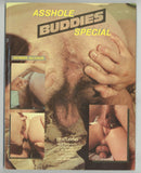 Asshole Buddies Special V1#1 Nick Rodgers, JW King, Clay Russell, Steve York 100pg All Anal Gay Buttocks Fetish Magazine M28611