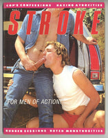 Stroke V1#3William Higgins, Fred Jamison, Wayne Martin 100pgs Beefcake Hunks, Magcorp Gay Sex Magazine M28614