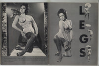 Leg Show 1963 Early Legs Fetish Magazine 72pgs Stockings, Nylons, Heels, Eric Stanton, Selbee Publishing NYC M28630