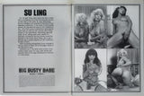 Su Ling Special 1983 Mature Asian Porn Superstar 48pg Big Busty Babe, American Art Enterprises Magazine M28635