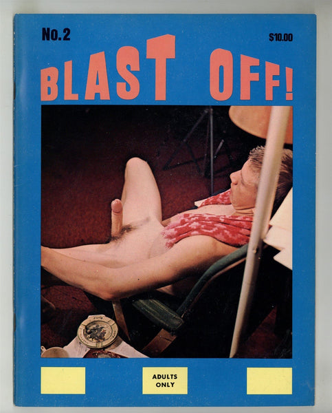 Blast Off! 1975 Pornographic Gay Pulp Fiction Pictorial 48pgs Explicit Homoerotic 70's Smut Magazine M28637