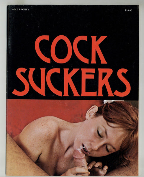 Cock Suckers 1976 Hot Hippie Girls 48pgs vintage Porn Magazine M28688