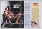 Unzipped 2008 Johnny Hazzard, Michael Bonfiglio 74pgs Gay Pinup Magazine M28717
