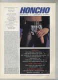 Honcho 1993 Jim Wigler, Lobo Studio, Cityboy 100pg Vintage Leather Gay Magazine M28736