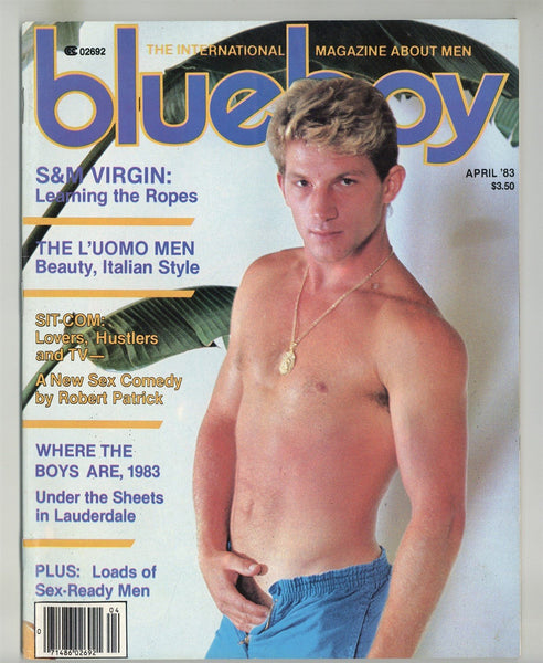 Blueboy 1983 Jean-Claude 96pgs Surge Studios, Mans Image Gay Pinup Magazine M28748