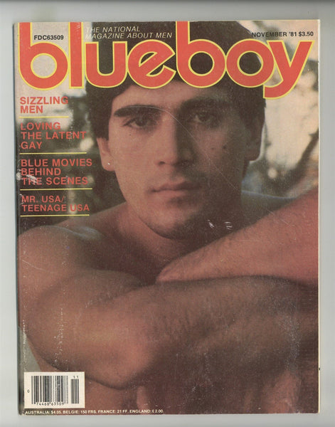 Blueboy 1981 Graven Image Gay Physique 96pg Vintage Buff Beefcake Mr USA Gay Magazine M28750