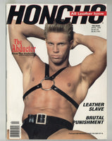 Honcho 1992 Roberto Roma, Christopher Rage 100pgs Naakkve Beefcake Hunks Gay Magazine M28754