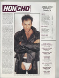 Honcho 1992 Roberto Roma, Christopher Rage 100pgs Naakkve Beefcake Hunks Gay Magazine M28754