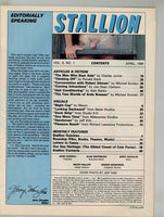 Stallion 1984 David Dodge, Ken Lang, Malexpress 84pgs Vintage Gay Magazine M28779