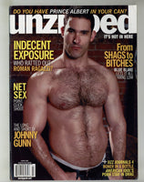 Unzipped 2009 Roman Ragazzi, Johnny Gunn, Blue Blake 74pgs Hairy Beefcake Hunks Gay Pinup Magazine M28806