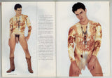 Unzipped 2001 Raphael Carreras, Tanner Hayes 82pgs Cowboys Gay Magazine M28811