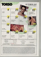 Torso 1987 Kristen Bjorn, Falcon Studio, Maxx Studio, David 100pgs Hot Hunks Gay Beefcake Magazine M28814