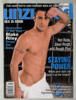 Unzipped 2008 Blake Riley, Adam Hart 74pgs Jackson Wild Gay Pinup Magazine M28817