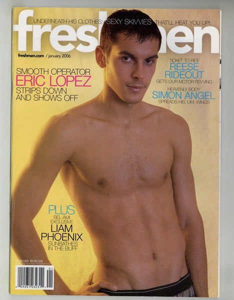 Freshmen 2006 Eric Lopez, Liam Phoenix, Reese Rideout 74pgs Simon Angel Gay Magazine M28828