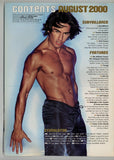 Unzipped 2000 Jeff Palmer, Jim Buck, Steve Cassidy 82pgs Gay Pinup Magazine M28829