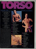 Torso 1992 Paul Rappallo, Alec Campbell, Blue Vainer 100pgs Jim Hunter Gay Beefcake Magazine M28852