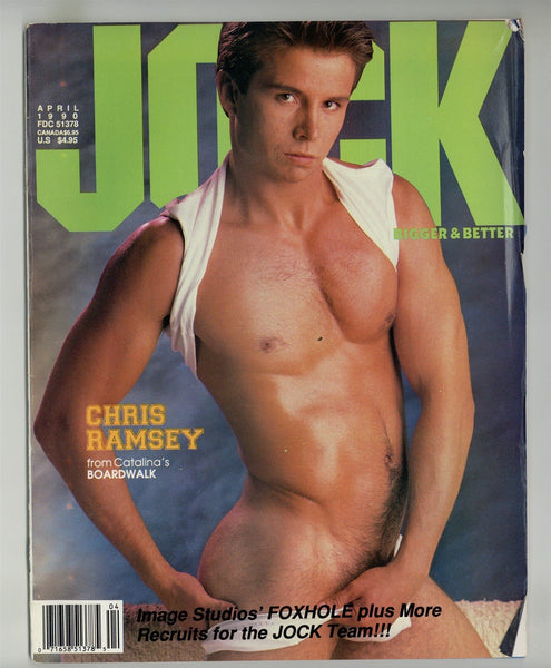 Jock 1990 Chris Ramsey, Mark Miller, Tony Lamas 84pgs Jeffrey Taylor Gay Magazine M28877