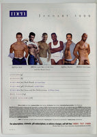Men 1999 JC Carter, Austin Wayne, Robert Stearns, Theo Zolt 82pgs Ray Harley, Bill Derringer Gay Magazine M28910