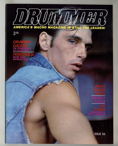 Drummer 1982 Lee Ryder, Bill Ward, Larry Townsend Leatherman 88pg Falcon Studios Gay Magazine M28919