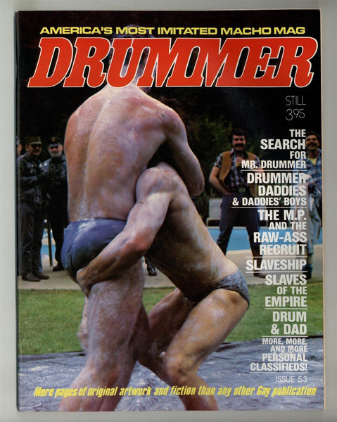 Drummer 1982 Bruce Smith, Jim Patton, Larry Townsend, Bill Ward 96pg Gay Leather Magazine M28924