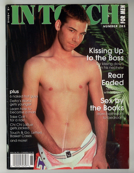 In Touch 2001 Jacob Hayes, Daniel Palffy, Tyler Miller, Angelo Rico 84pgs Jonathan Prescott Gay Magazine M28925