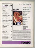 Torso 1994 Tony Lattanzi, Sylvio Ferreira, Armando Vargas, Trent Reed 100pgs Kurt Kittridge Gay Magazine M28930