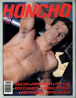 Honcho 1988 Eric Blaine, Kristen Bjorn Photography 98pgs Beefcake Hunks Vintage Gay Pinup Magazine M28977