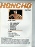 Honcho 1988 Ray Stockwell, Luciano Pereira, Rod Garetto 98pgs Kristen Bjorn, Catalina Gay Magazine M28979