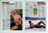 Unzipped 2000 Nick Steele, Enrique Rivera, Casey Jordan 50pgs Gay Beefcake Magazine M29009