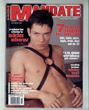 Mandate 2000 Trent Black, Roberto Vista, Dave Nelson 100pgs Eddie Brennen, Glynn Hunk Gay Magazine M29018