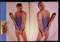 Blueboy 1990 Hans Mueller, Jack Lofton, John Hanks 100pgs Gay Pinup Magazine M29022