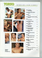 Torso 2000 Pavel Novotny, Dean Karter, Rick Brock 100pgs Gay Bodybuilding Magazine M29027