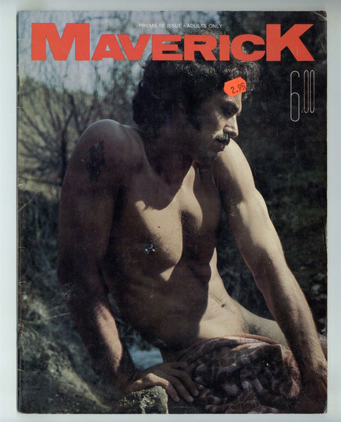 Maverick 1978 Commodore Publ Darrell Rogers 48pgs Premier Issue Vintage Gay Magazine M29032