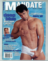 Mandate 2000 Thomas Bond, Karl Thomas Tim Hard 100pgs Gay Beefcake Magazine M29042