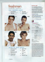 Freshmen 2001 Leam Clark, Jerod Stevens, Tony Ryan 74pgs Jordan Dean Gay Magazine M29043