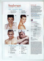 Freshmen 2002 Jake Hayes, Jason Sizemore, Samuel Herman 74pgs Darryl White Gay Magazine M29047