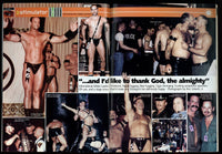 Unzipped 2000 Jeff Palmer, Jim Buck, Steve Cassidy 82pgs Leather Gay Pinup Magazine M29049