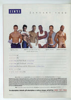 Men 1999 JC Carter, Austin Wayne, Robert Stearns, Theo Zolt 82pgs Ray Harley Gay Magazine M29065