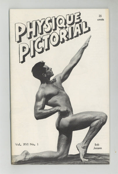 Physique Pictorial V16#1 Athletic Model Guild 1966 David Mineric 32pgs Gay Magazine M29101