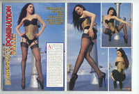 Leg World 2007 Ashley Robbins, Moni Michaels 100pg Long Legs, Nylon Silk Stockings, Heels Magazine M29125