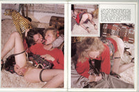 Paris Lovers 1980 Sexy Petite Blonde Corset Stockings 40pgs Hard Sex Magazine M29147