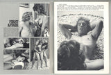 First Affair 1971 Hippie Couples Sex Pictorial 64pg Vintage Porno Magazine, Marquis Publishing M29155